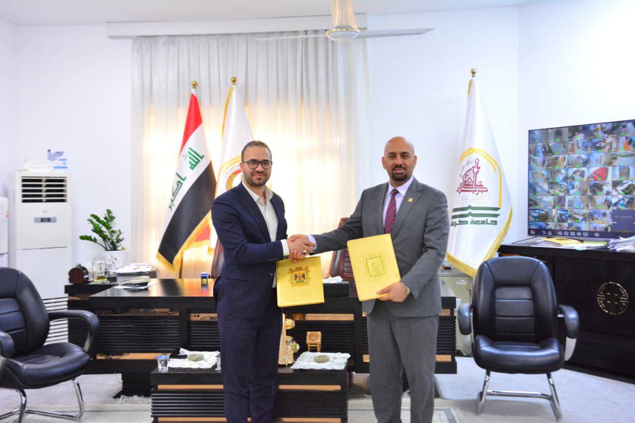 Phi Nanoscience Center Signs a Scientific Cooperation Agreement with the College of Applied Medical Sciences – University of Karbala