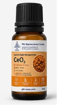 Cerium Oxide Nanoparticles (CeO₂ NPs) powder 1gr