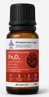 Iron Oxide Nanoparticles (Fe₂O₃ NPs) powder 1gr