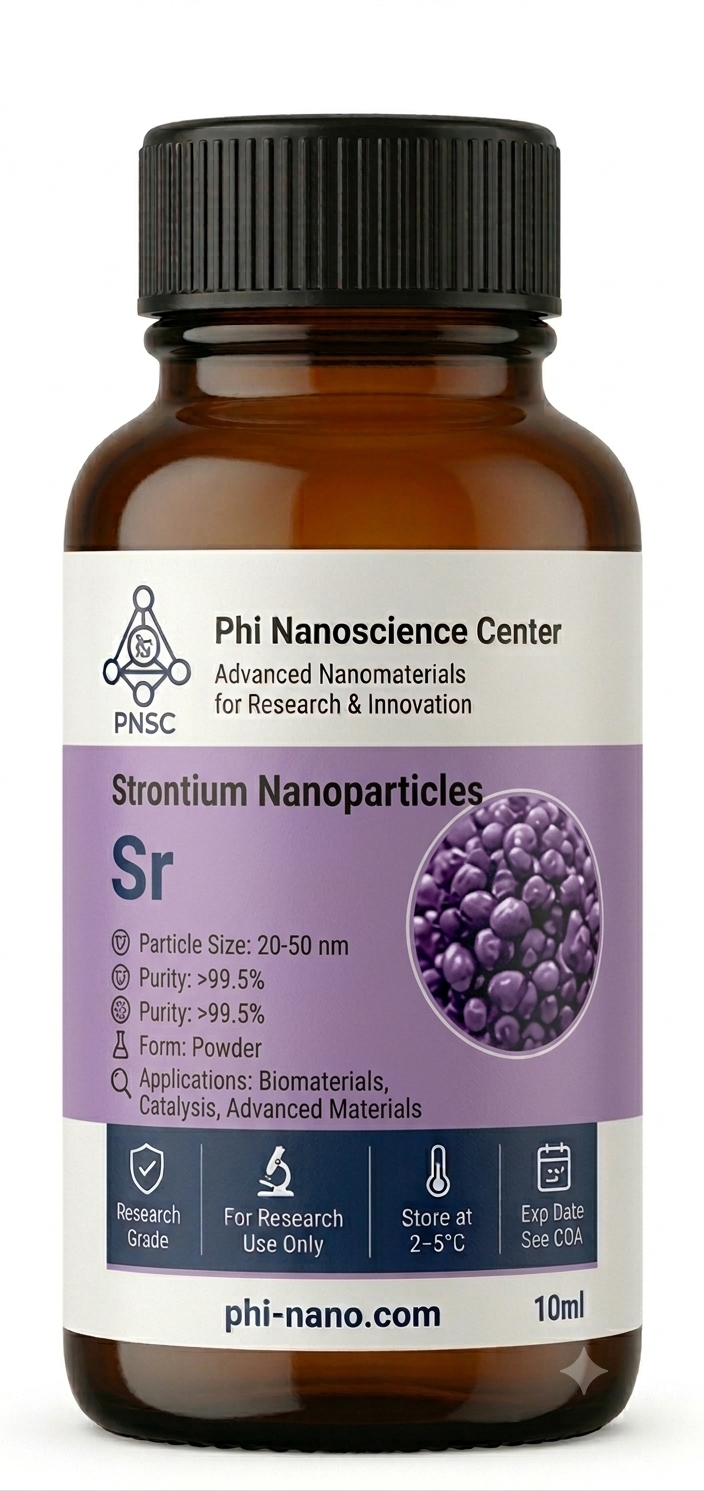 Strontium Nanoparticles (Sr NPs) powder 1gr